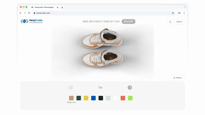 Apparel Configuration in Action