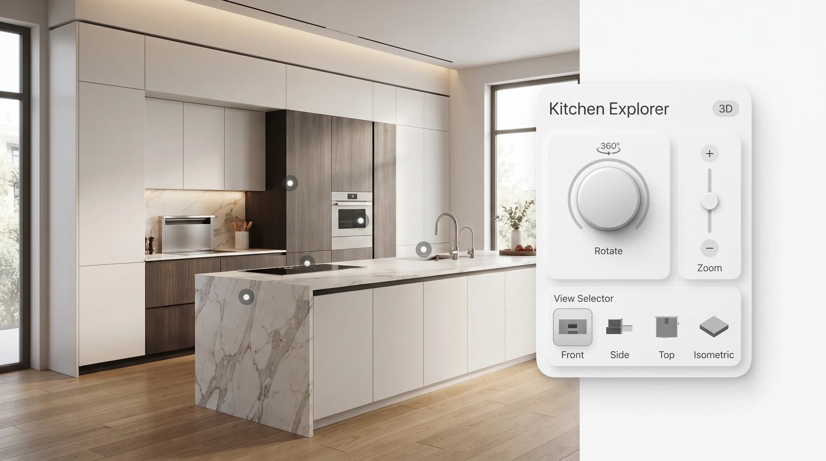 Interactive Kitchen Visualization