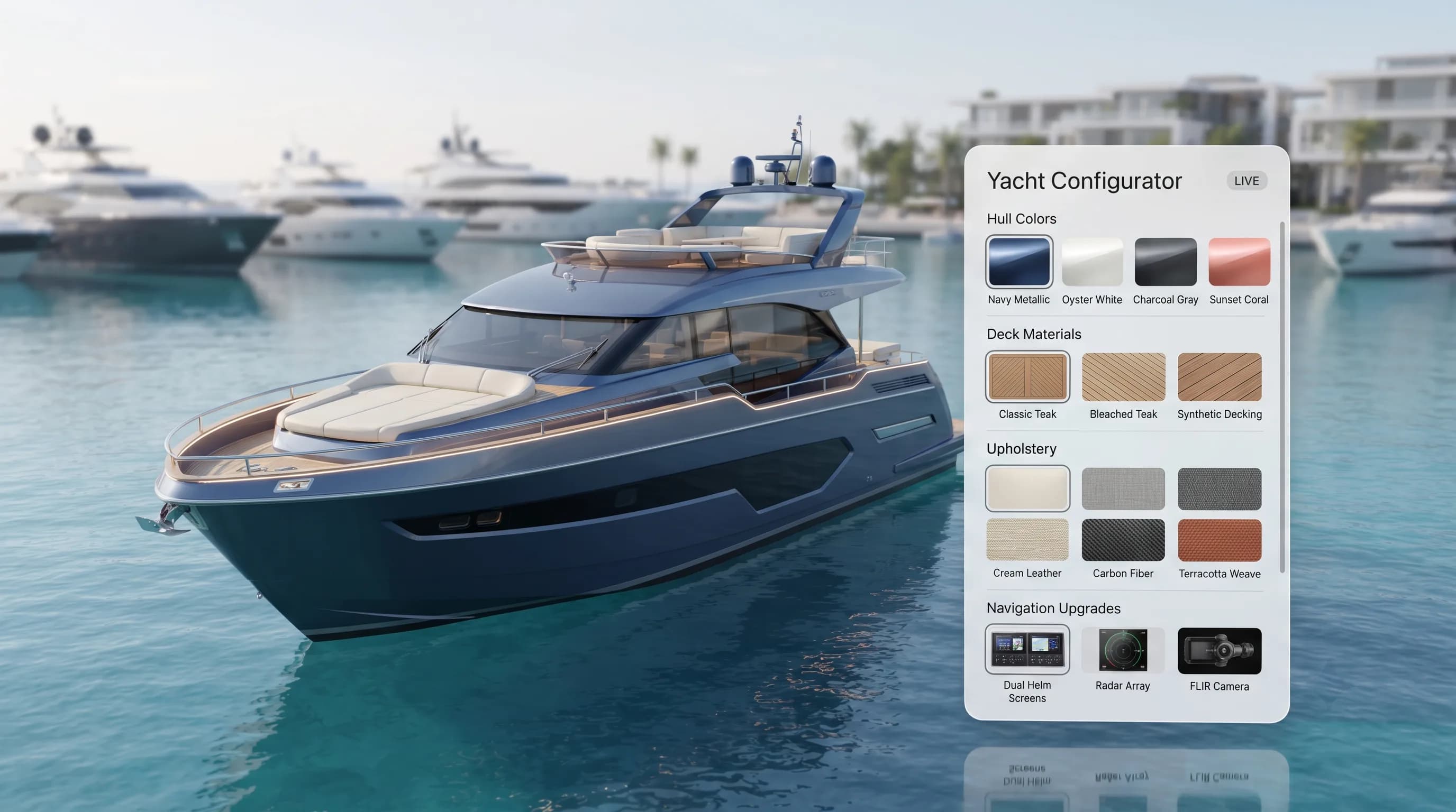 Real-Time Marine Configurator