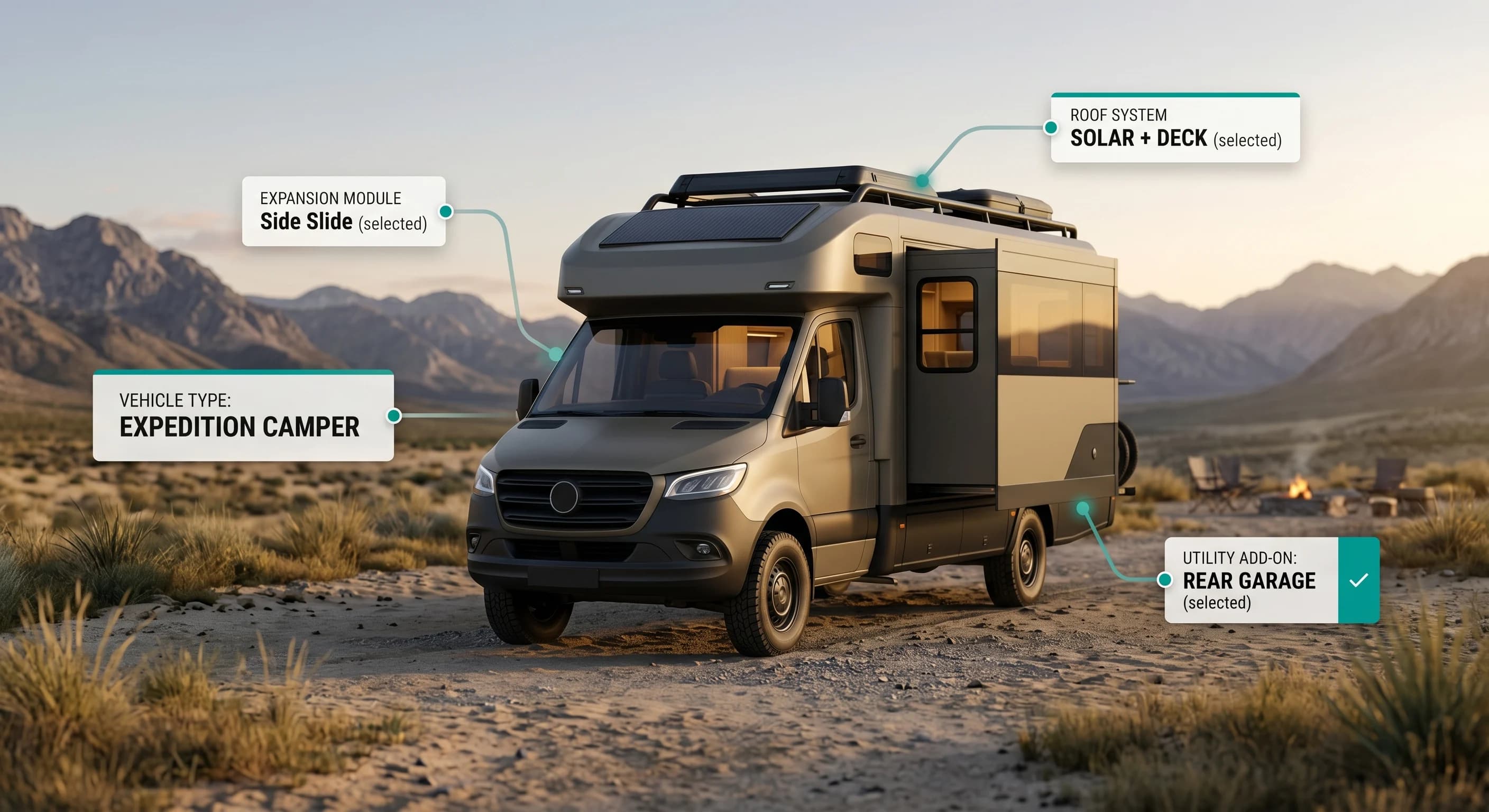 RVs & Campers Configurator
